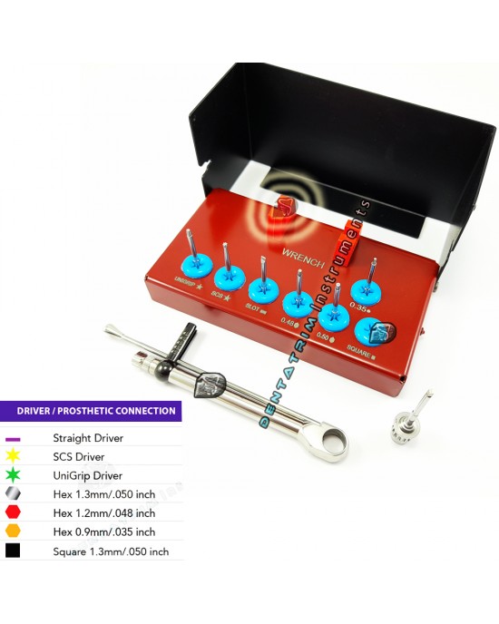 Dental Implant Prosthetic Drivers Kit